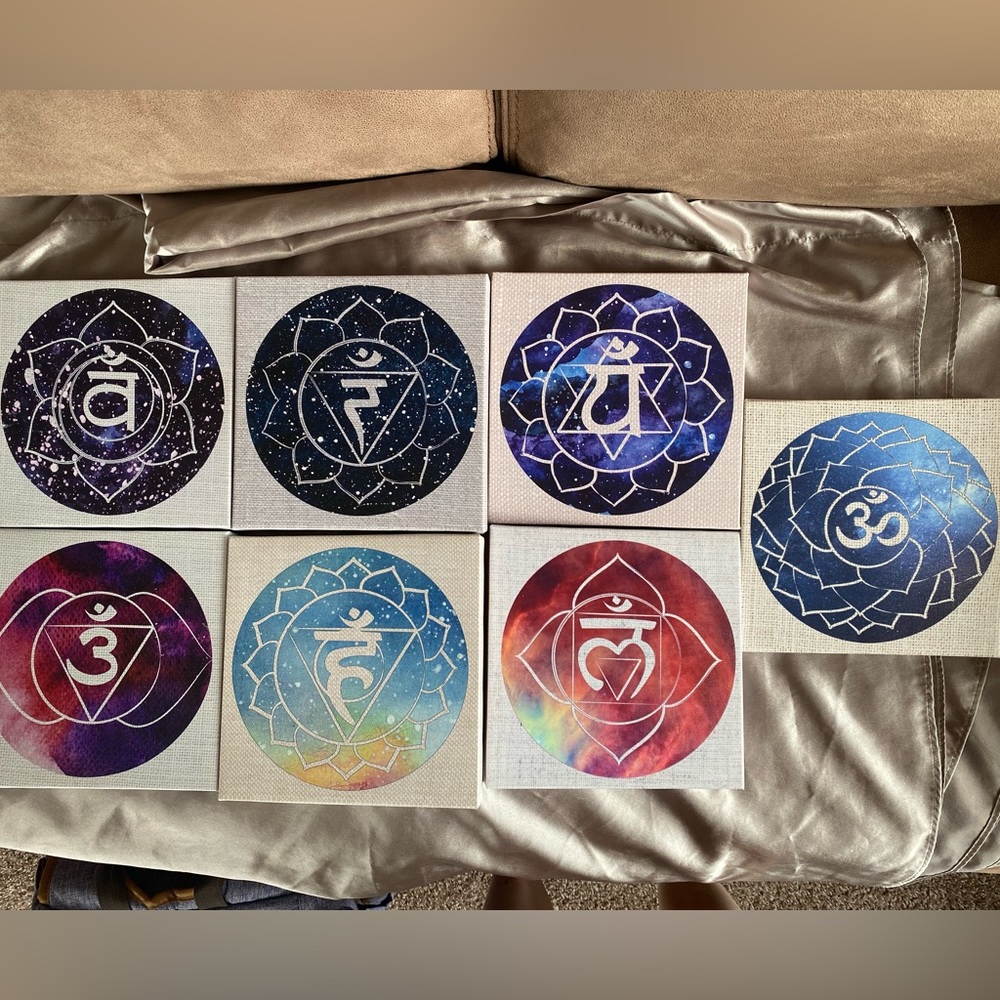 chakra wall hangings